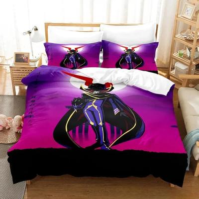 3D Printed Home Living CODE GEASS Bedding Sets Exquisite Bed Supplies Set Duvet Cover Bed Comforter Set Luxury Birthday Gift