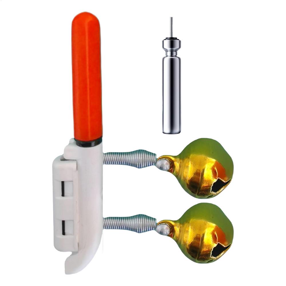 Angelrute Licht Clip Angel Leuchtstab Rutenglocke USB Aufladung Leuchtendes Tackle Nacht Helle Lampe Fischglocke Alarm Indikator Ring