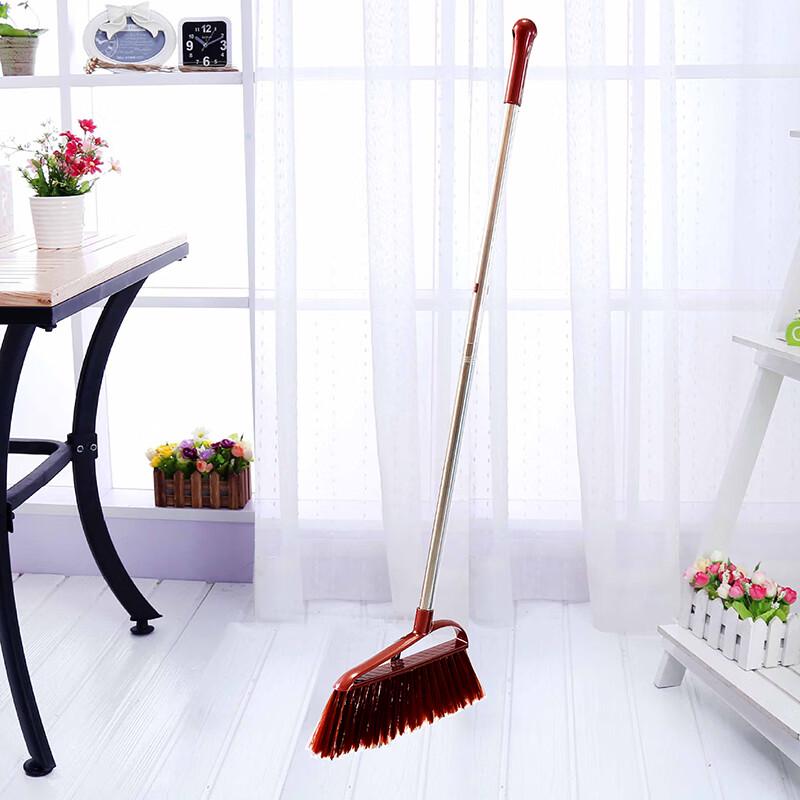 JNL Household Soft Bristle Broom and Dustpan Set