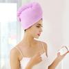 Dry Hair Cap High-Density Microfiber Fast Absorbing Soft Hair Towel Wrap Spiral Twist Non-Slip