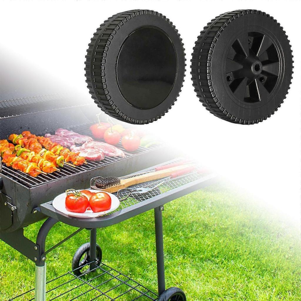 2 Stück Grillräder Universelles Rad Sanddicht Langlebig Ersatz 7 Zoll Sackkarrenreifen Für Küche Camping Terrasse Grillteile-Yvan