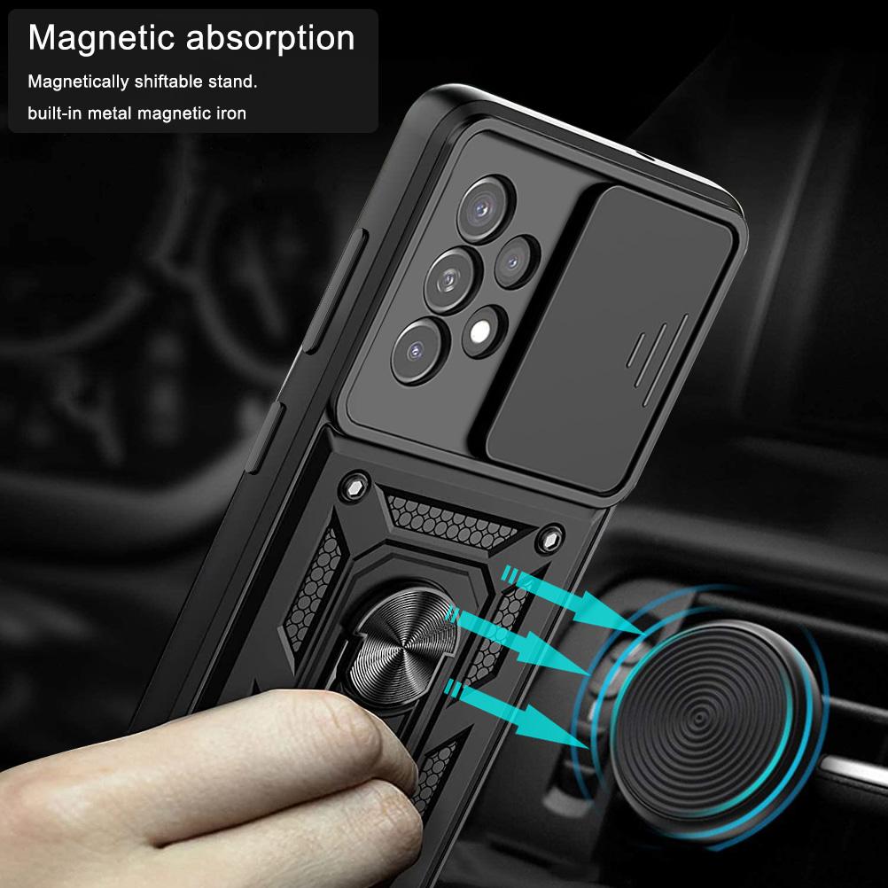 A52 A52s For Samsung A52S 5G Case Shockproof Slide Lens Protector Armor Phone Cover For Samsung Galaxy A52 5G Case Coque Fundas