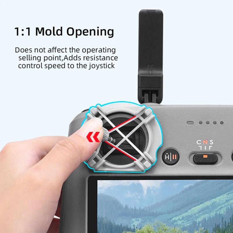 1 Pair Rocker Damper Joystick Yaw Rubber Rope Remote Controller Thumb Rocker Damper For DJI Air 3 /Mini 4 Pro RC/RC 2