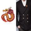 2020 Fashion New Alloy Animal Dragon Brooch for Men Corsage Blazer Dress Lapel Pins and Brooches Shirt Hat Clothing Accessories