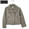 EMMETI Grey 22-207-08-110839 ANNABEL Double Rider Jacket In Lambskin Jacket 38 grayUsed