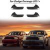 4Pc Carbon Fiber Interior Door Handle Decor Trim Cover For Dodge Durango 2011-24