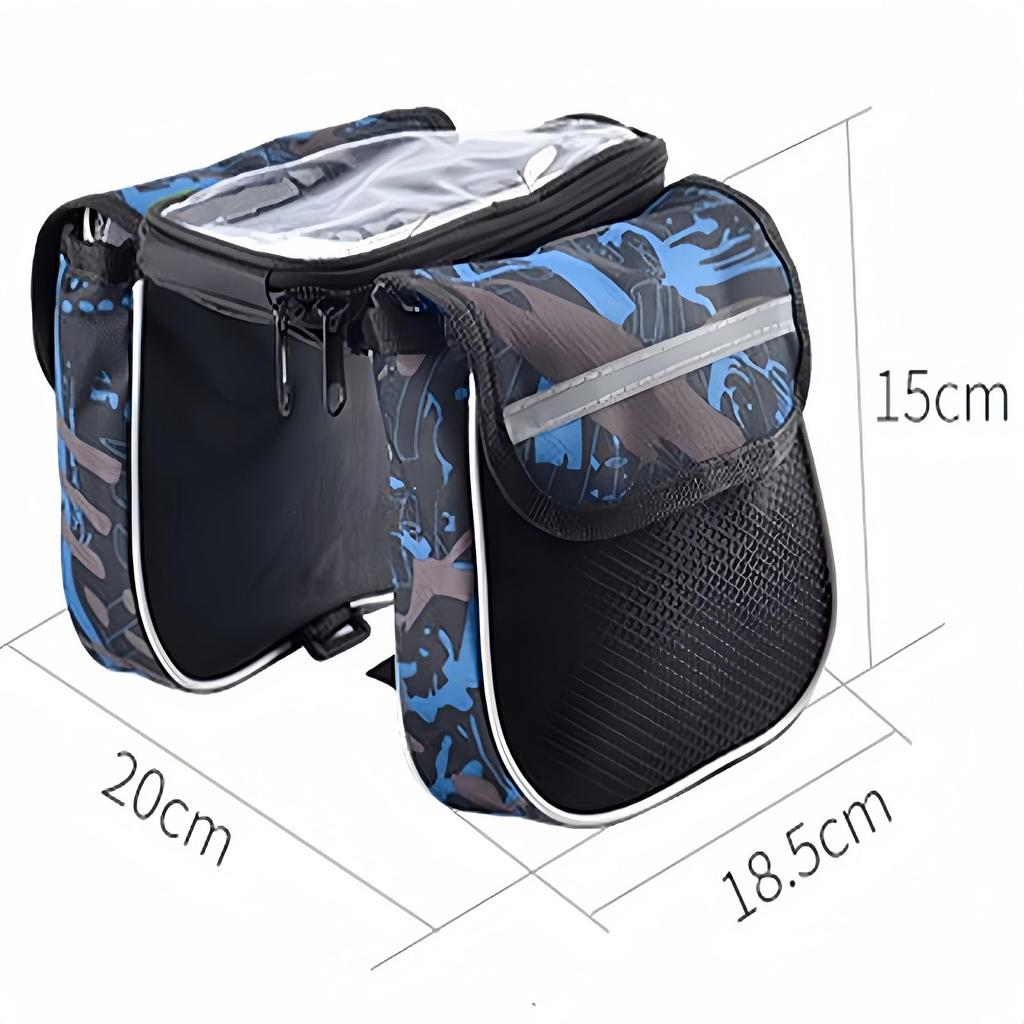 Bicycle Bag, Top Tube Bag, Cycling Bag, Bicycle Saddle Bag,