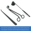 Aroma Candle Tool Kit: Wick Trimmer, Snuffer, Extinguishing Hook, and Tray.