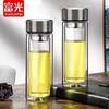 Fuguan Double Wall Glass Tea Bottle
