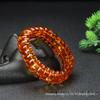 Amber Honey Multi-Treasure Flower Bracelet - Fashionable Unisex Hand String