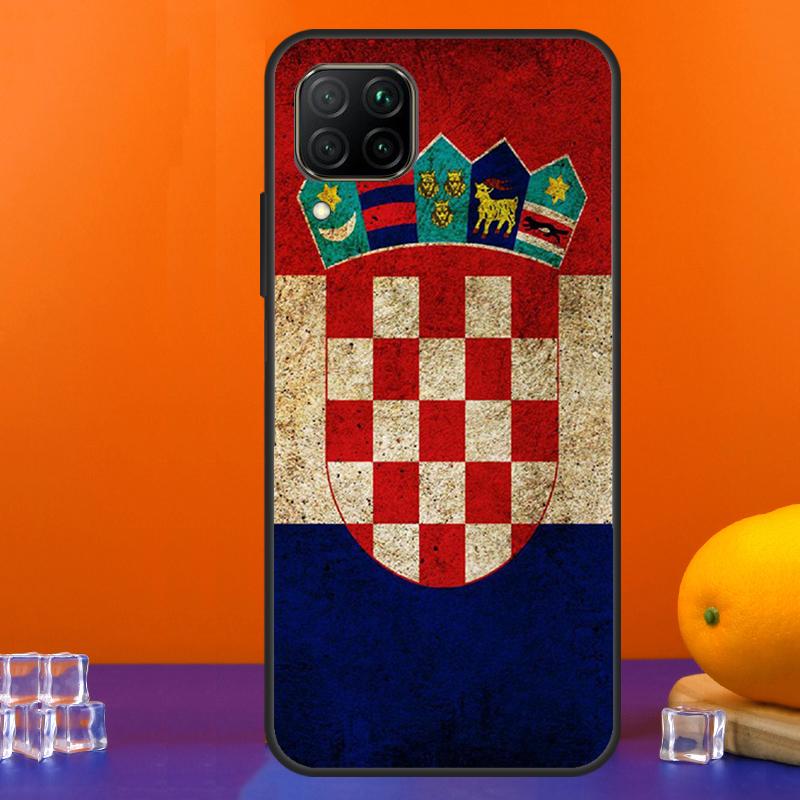 Croatia Flag For Huawei Nova 12s 12i 11i 5T 9 10 SE Y91 Y90 Y60 Y70 Y72 Y61 P60 Pro P20 P40 P30 Lite Case