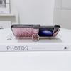 Personalized Sexy Leopard Print Leather Case For Samsung Galaxy Z Flip 7 6 5 4 3 Anti-Drop Ring Holder Bracket Flip Phone Cover