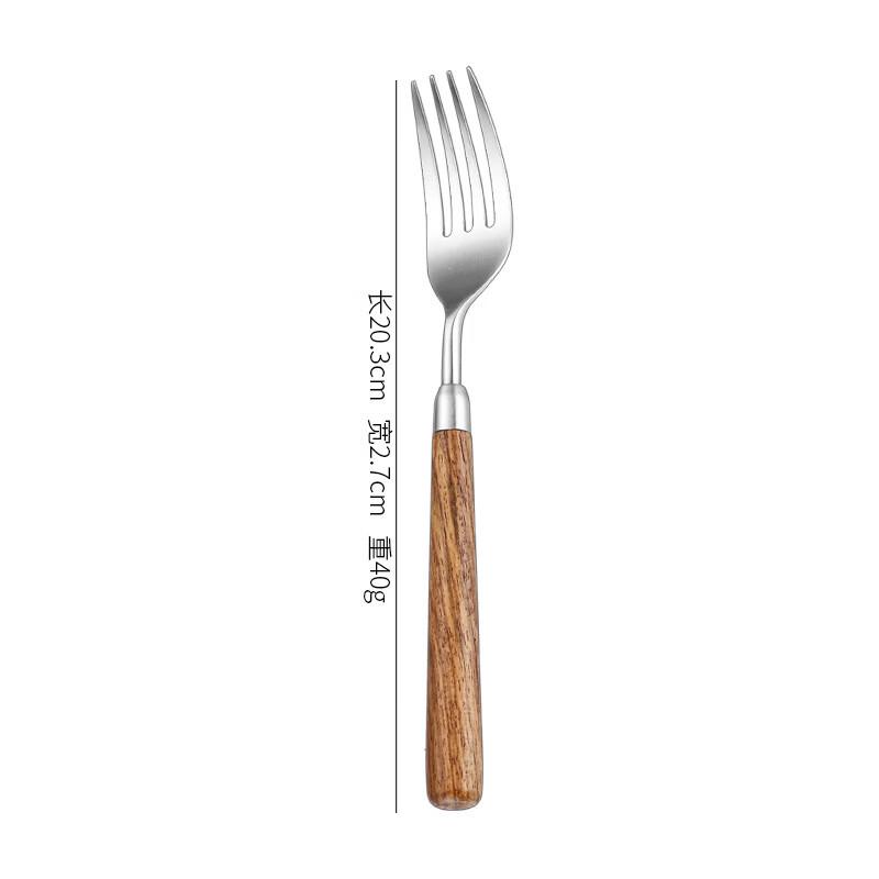 Abay Rosewood Handle 304 Stainless Steel Cutlery