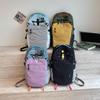 Schoolbag1011 new bag fashion contrasting color backpack women's outdoor travel mountaineering bag leisure trend school bag