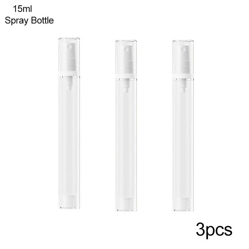 5/10/15ml Refillable Vacuum Bottles Portable Press Pump Spray Bottle Perfume Atomizer Travel Cosmetics Dispenser Empty Container