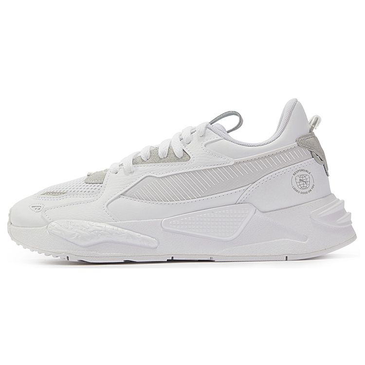 Puma Rs-Z Fabric Synthetic Leather Recycled Leather Comfortable Sports Low-Top Lifestyle Shoes Unisex Sneaker Gray 384043-01