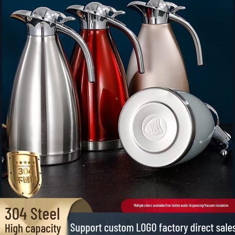 Large Capacity 304 Stainless Steel Vacuum Thermos Flask for Hot Water