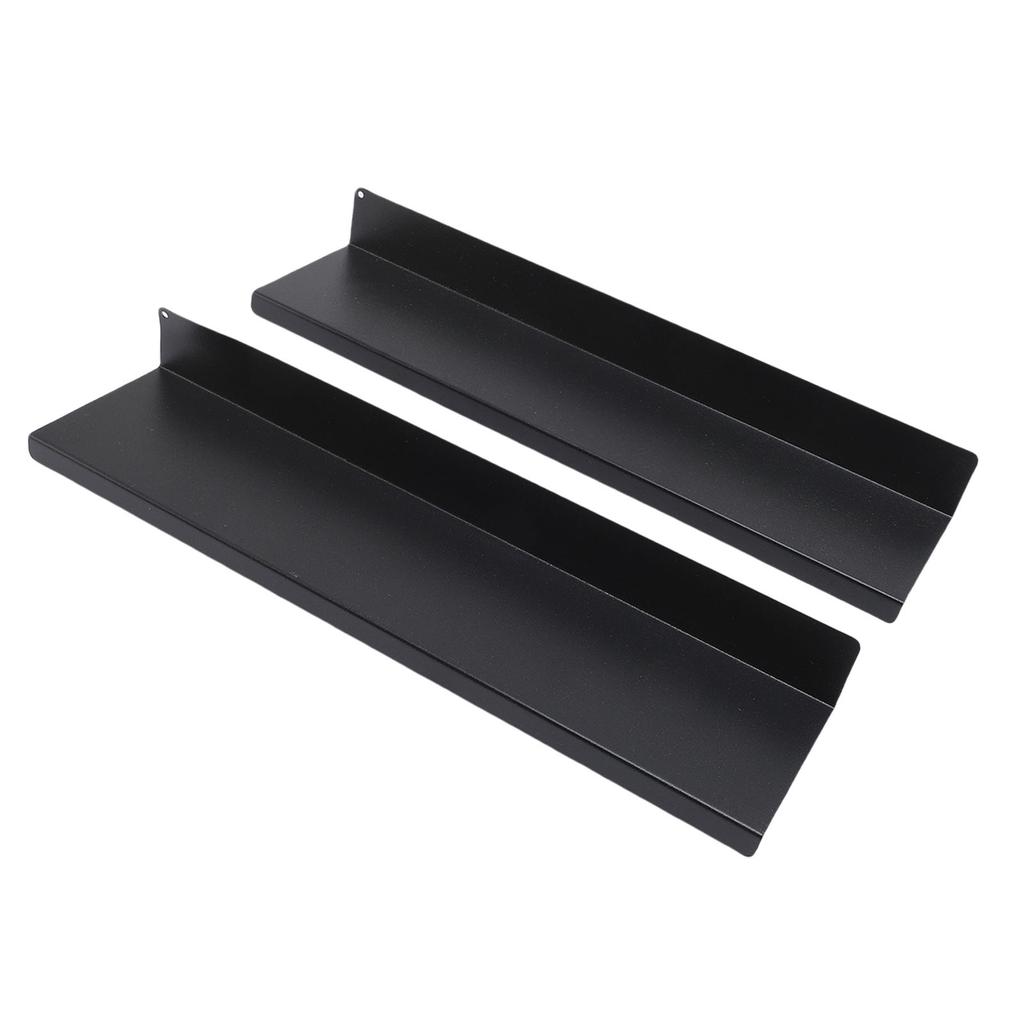 2Pcs Stove Top Shelf Kitchen Iron Rack Over Stove Seasoning Storage Organizer Non Slip