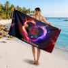 Asciugamano da Spiaggia Personalizzato Bolton Wanderers FC, Stampa Testo Nome Personalizzato, Asciugamano Morbido Asciugatura Rapida con Logo Calcio, Regalo per le Vacanze