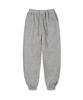 NTET [Fleece Lined] Plain Jogger Pants Gray