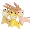 Popular Cartoon Deer Keychain Plush Toy Birthday Gift
