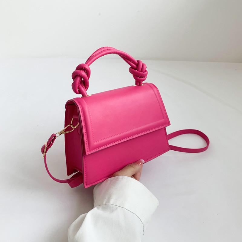 Stylish Pu Leather Crossbody Bag Trendy Summer 2023 Fashionable Shoulder Bag Casual