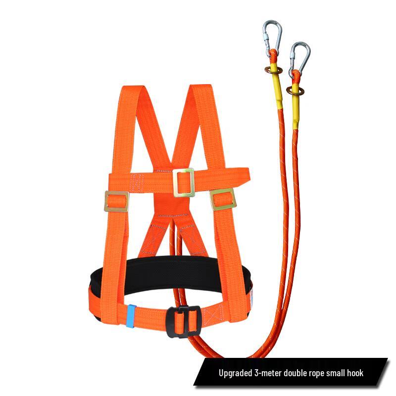 Shixun HC Upgraded Full Body Safety Harness with 3m Double Lanyard
