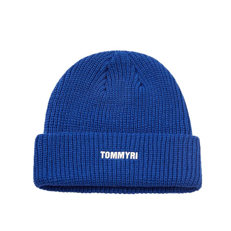 Winter Warm Hat Men's And Women's Versatile Knitted Hat Woolen Hat