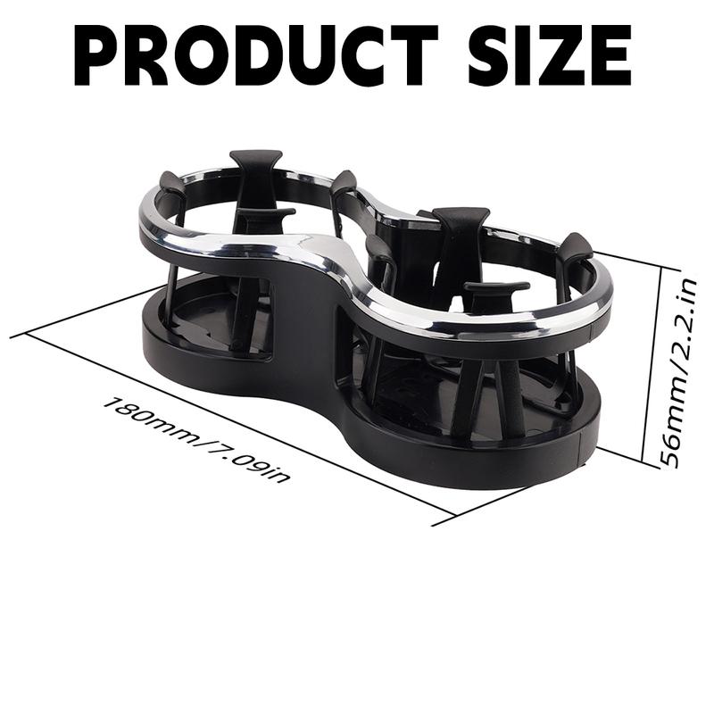 Portabicchieri Doppio per Peugeot Boxer Citroen Relay Fiat Ducato 2007-2024 Camper
