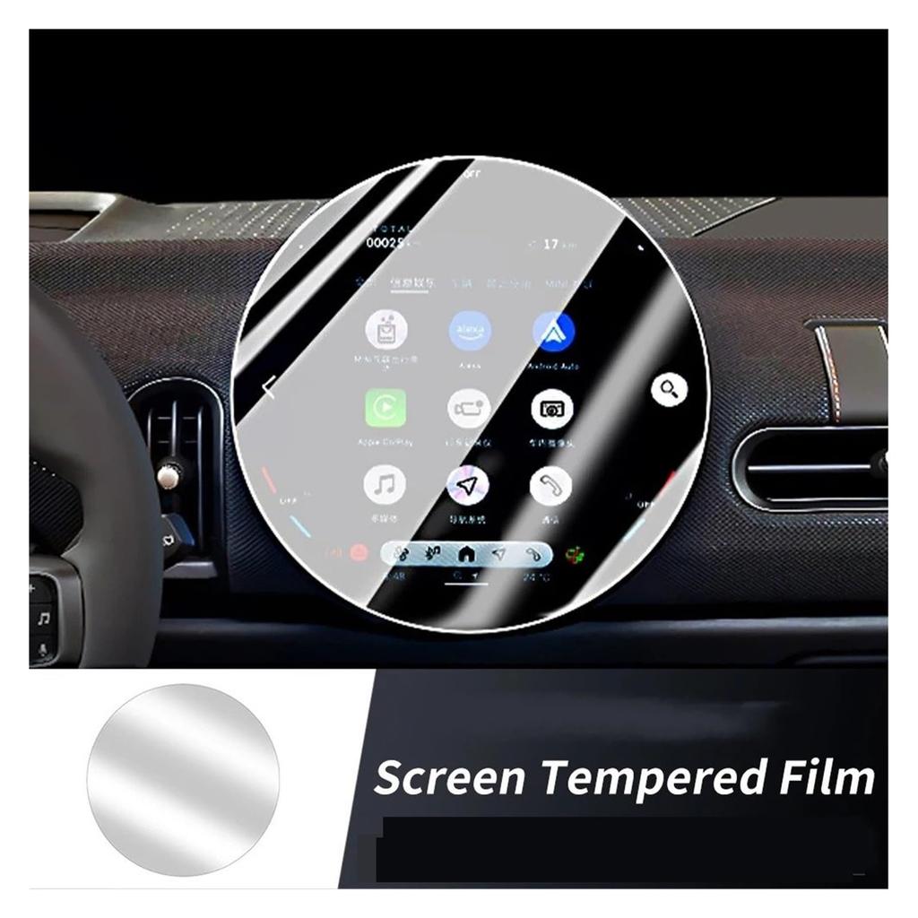Navi Protective Film Glass Protective Film Car GPS Navigation Enhancing Mini Cooper S F65