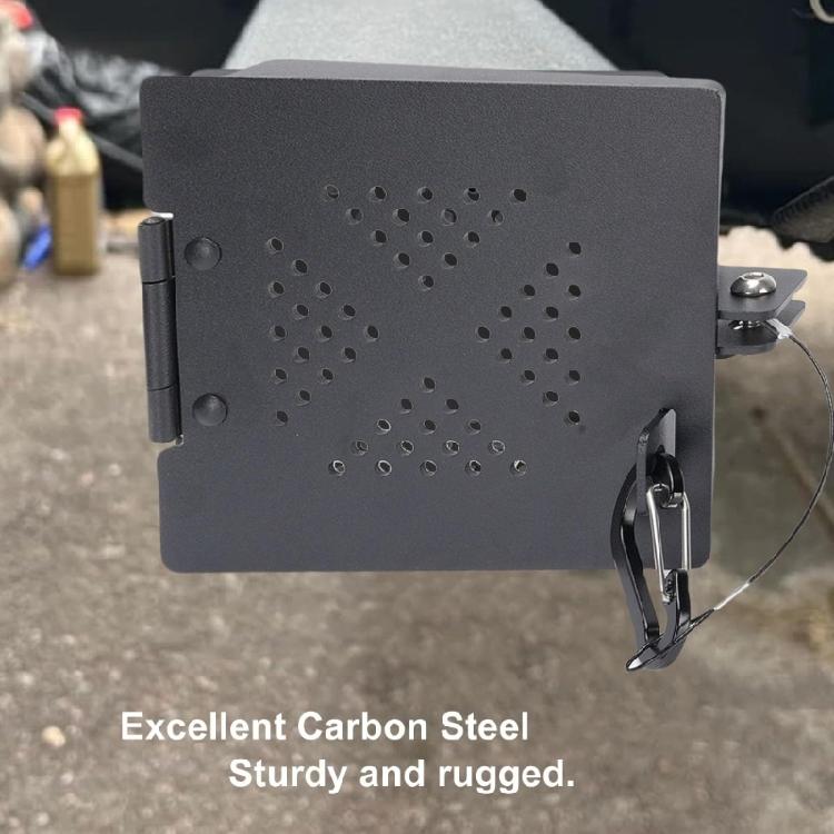 Ventilated Trailer Bumper Guard Cover for Motorhome Campers Steel Frame Construction Prevents Rust Corrosion Deformation