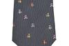 Paul Smith Teddy Bear Silk Tie 8cm eps21w003 GRAY Men's (Size Wide) GLU1-70