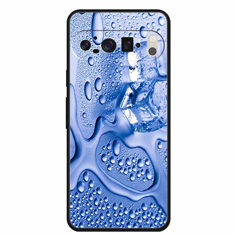 For Google Pixel 9 Pro XL Case 9Pro Coque Black Silicone Soft Phone Case For Google Pixel9 Pro Pixel 6 7 8 Pro Back Cover Case