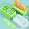 DIY Ice Cream Maker 2IN1 Press-Type Ice Maker Durable Silicone Ice Cube Tray  Ice Cream