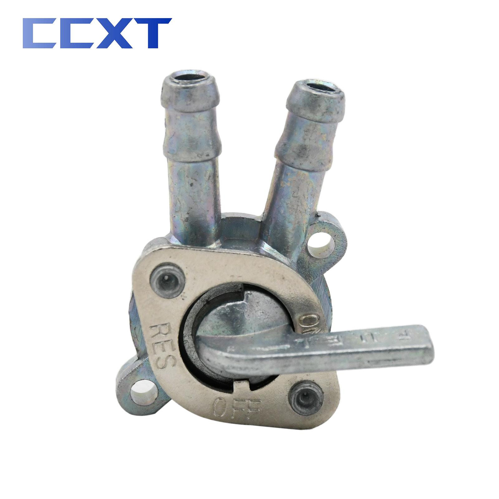 Motorcycle Fuel Tank Petcock ON/OFF Valve Fuel Switch For Honda TRX70 TRX90 TRX125 CT110 CT90 CT70 ATC110 ATC70 ATC125M ATC110E 2 Oil Outlet