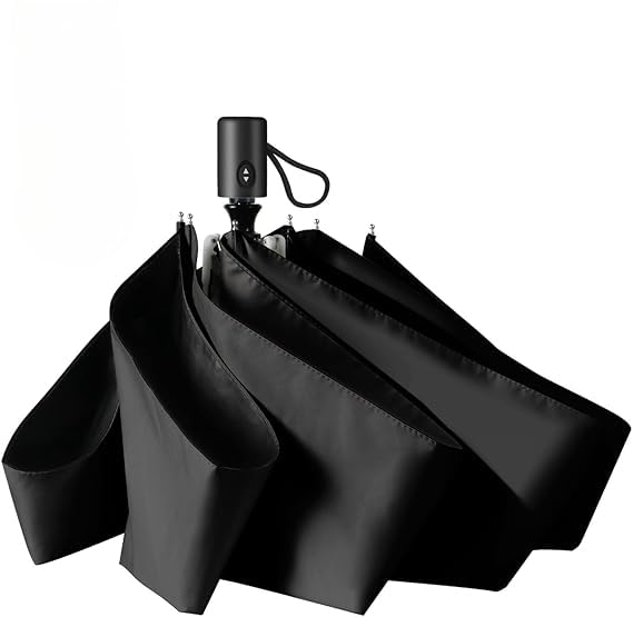 

Складной УФ Полный Ультра Автоматическое Открытие и Для Солнечной и Дождливой Супер Водоотталкивающий Сезон Дождей Тайфун УФ Легкий к Сильному Ветру Чехол для Хранения В комплекте чёрный