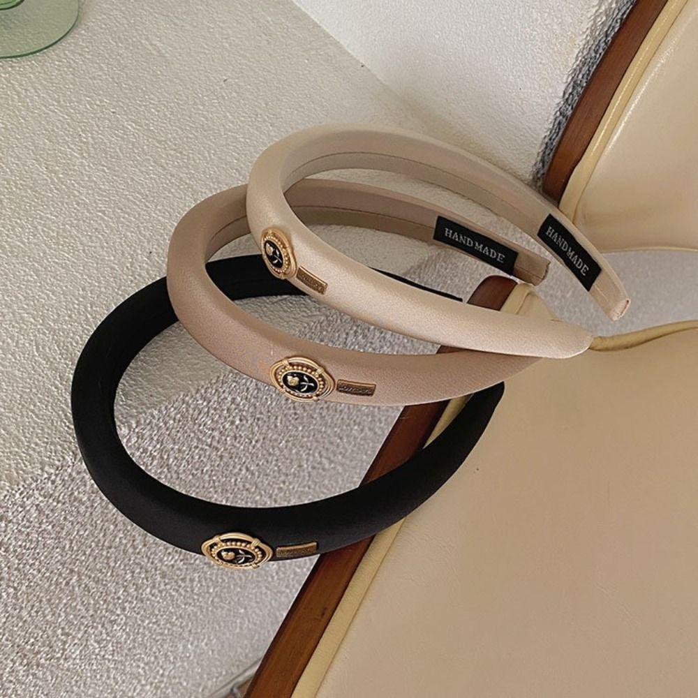 Headwear Exquisite Hepburn Style Hairband Hair Accessories Women Headband Retro Flower Hair Hoop