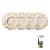 4/8Pcs Reusable Cotton Sourdough Jar Covers With Breathable Fabric Perfect For Home Baking Bread Fermentation