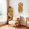 2PCS Spring decoration of  outdoor simulated hanging flower plants is suitable for outdoor home decoration