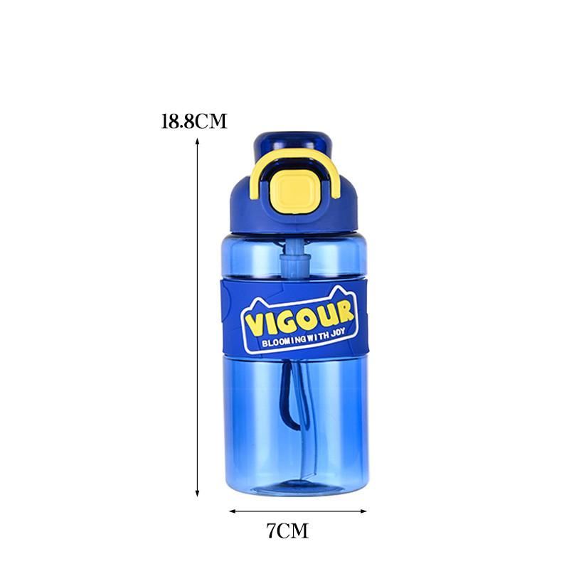 Plastic Water Bottle Sports Large Capacity With Carry Handle For Gym And Outdoors