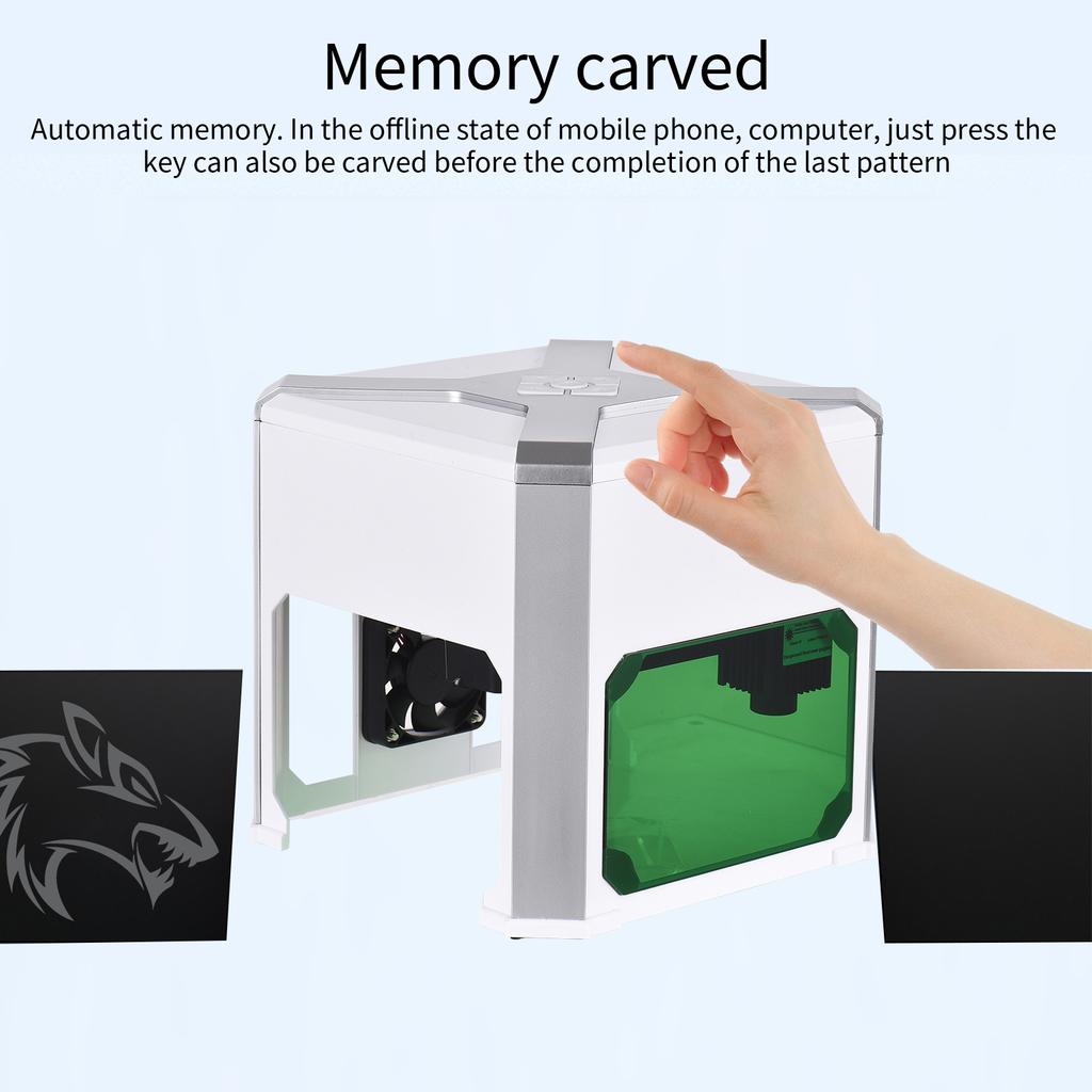 K6 Laser Engraver Logo Marker Machine for Household Woodwork Marking Machine Support Wireless BT Mobile Phone App