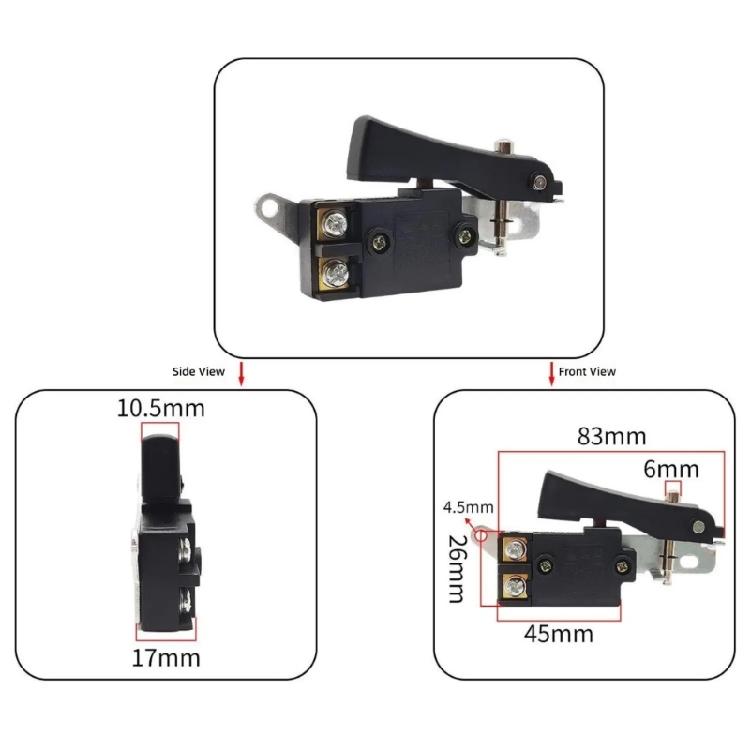 High Quality Driver Switches For Demolitions Hammers And Power Drill With Secure Connection And Shock Resistance