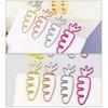20pcs Carrot Shaped Paper Clips Cartoon Paper Decorative Clip Metal Paperclip  Home