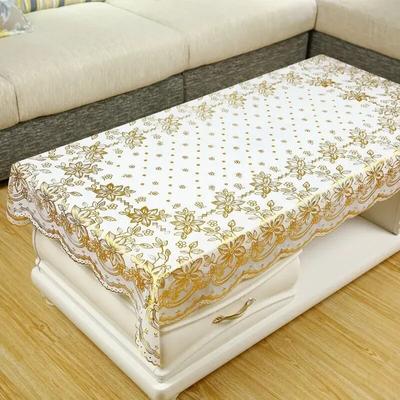 Dikdörtgen Çay Masa Örtüsü Yağ Dayanıklı Yemek Matı 90x140cm 110x160cm PVC Pastoral Avrupa Tarzı Plastik Masa Örtüsü