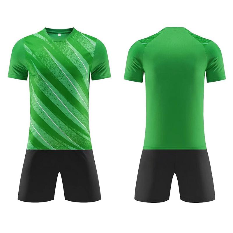 Football Jersey Set Adult Children'S Game Training Jersey Kindergarten Jersey Sports Men'S Summer Short-Sleeved Primary School Jersey