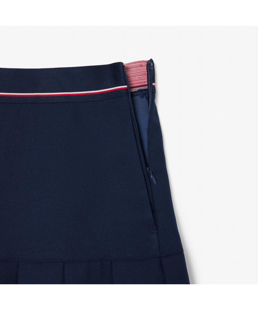 LACOSTE Damen Minirock mit Logo-Bund und Falten JF5323-55N 166