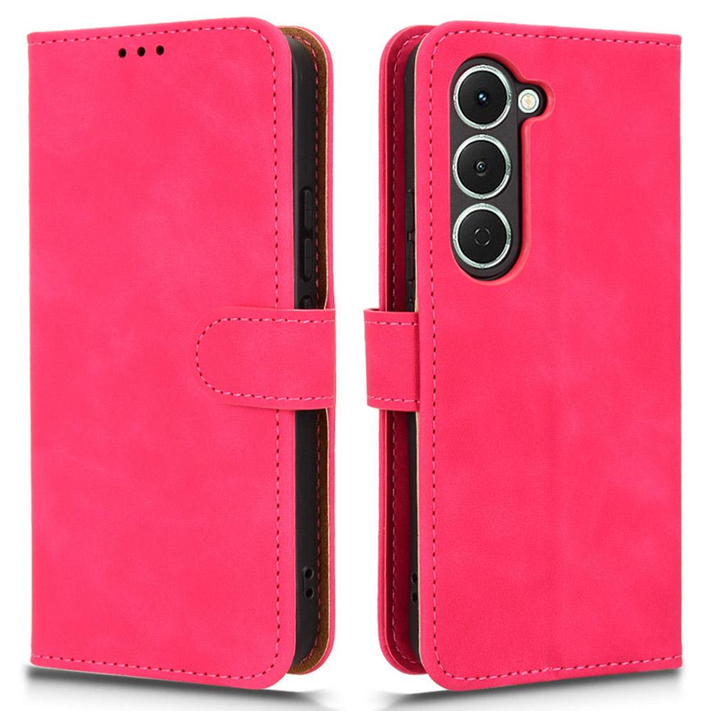 

For TECNO Spark 40 Pro 4G Leather Case Skin Feel Anti Drop Wallet Flip Phone Cover