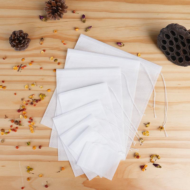 High-Temperature Resistant Non-Woven Fabric Spice Bag with Drawstring