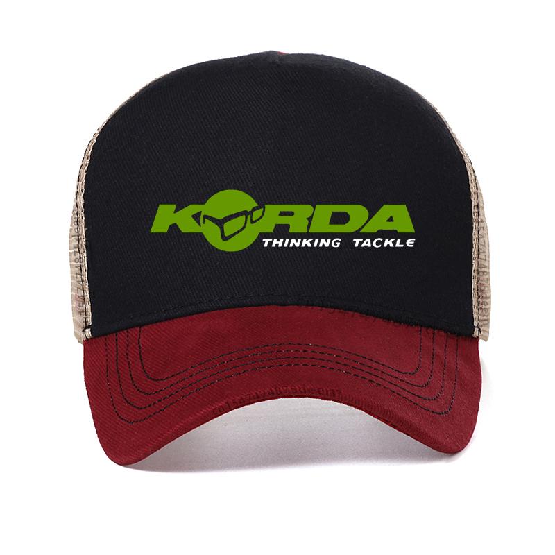 

Korda Inspired Tribute мужская кепка-тракер Папа Рыбалка Рыба Карп Повседневная мода Бейсболка прохладная сетка Дышащая Тракерные кепки Adjustable красный