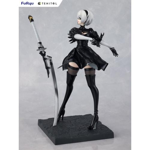 Furyu "NieR:Automata Ver. 1.1a" TENITOL 2B (YoRHa No. 2 Type B) Non-scale ATBC-PVC Pre-painted Complete Figure (AMU-TNL0101) Approximately 220mm Tall